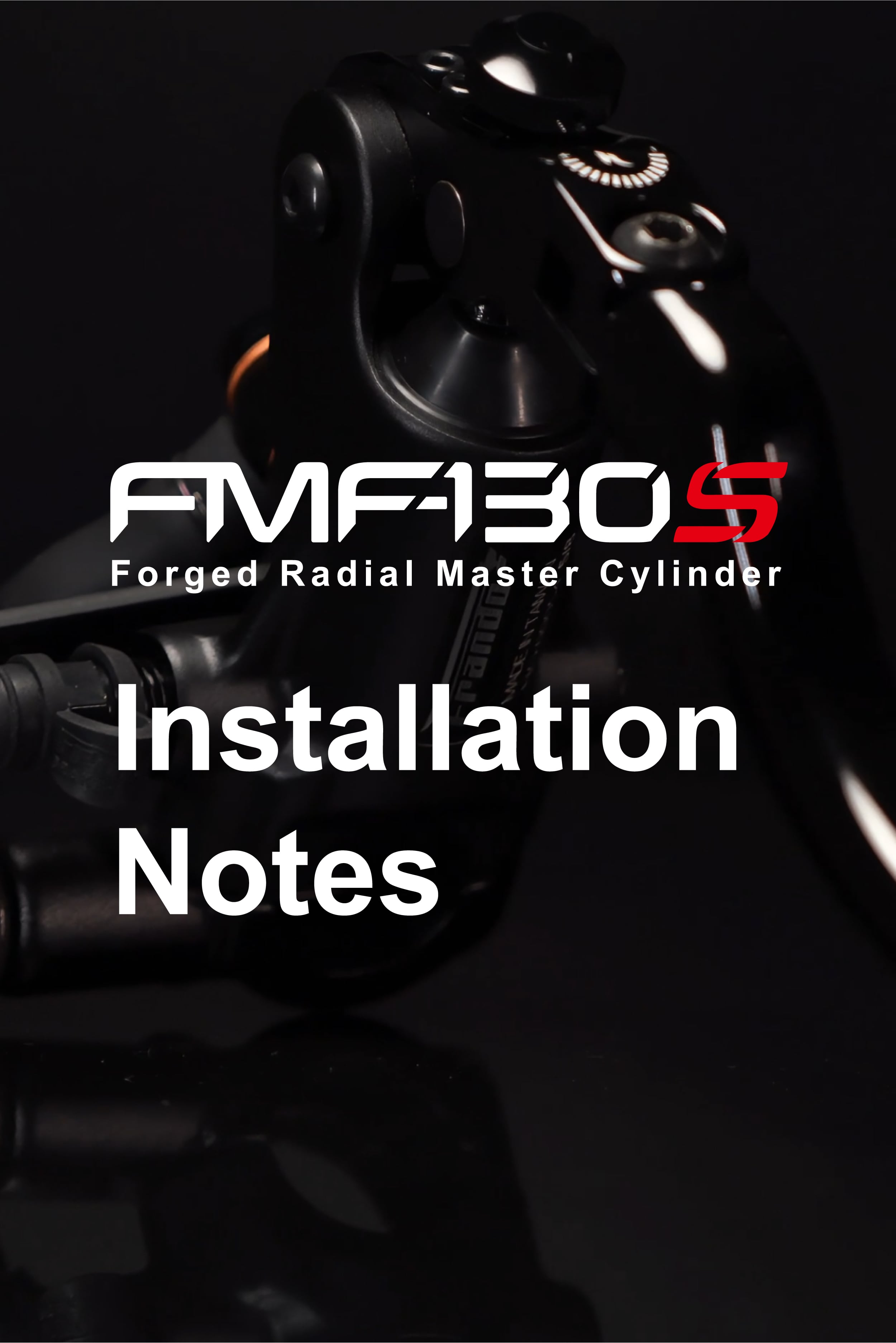 FMF-130S 安装注意事项 / FMF-130S  Installation Notes